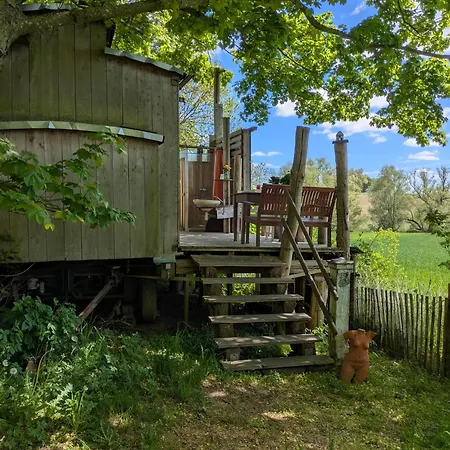 مكان تخييم Bauwagen Am Rande Der Welt *