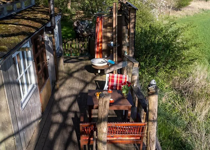 Camping Bauwagen Am Rande Der Welt